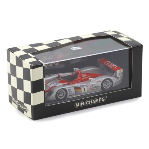 1:43 Minichamps Infineon Audi R8 Le Mans 24 hrs. 2002 Winners Biela/Kristensen/Pirro #1