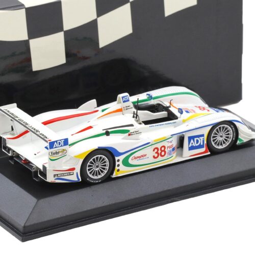 1:43 Minichamps Audi R8 ALMS Petit Le Mans 2002 Johansson/ Herbert #38