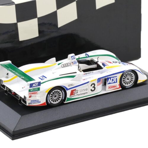 1:43 Minichamps Audi R8 Le Mans 24h 2005 Winners Kristensen/Letho/Werner #3
