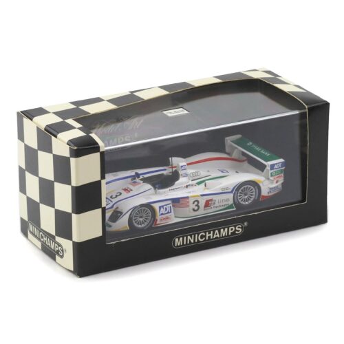 1:43 Minichamps Audi R8 Le Mans 24h 2005 Winners Kristensen/Letho/Werner #3