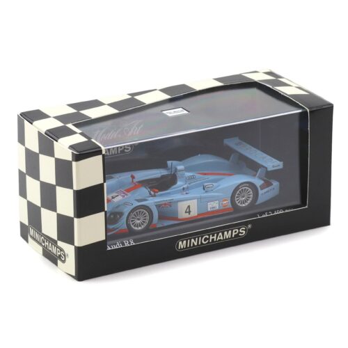 1:43 Minichamps Audi R8 Le Mans 24 hrs. 2001 Johansson/Coronel/Lemarie #4