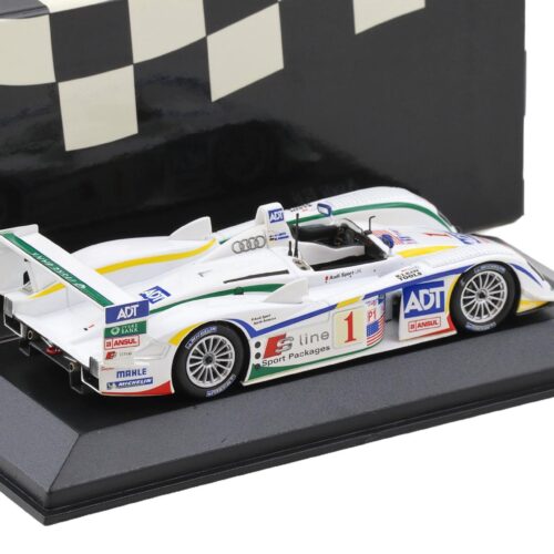 1:43 Minichamps Audi R8 GP of Atlanta 2005 Winners Letho/Werner #1