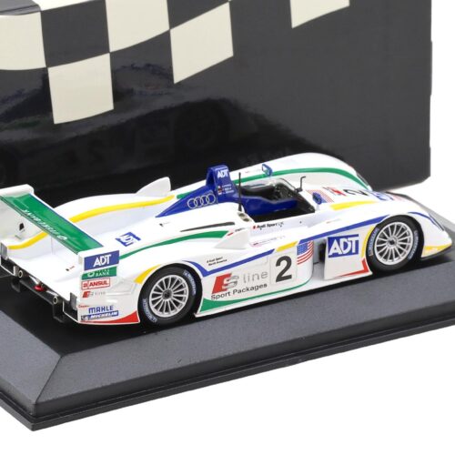 1:43 Minichamps Audi R8 Le Mans 24h 2005 - 3rd Place Biela/Pirro/McNish #2
