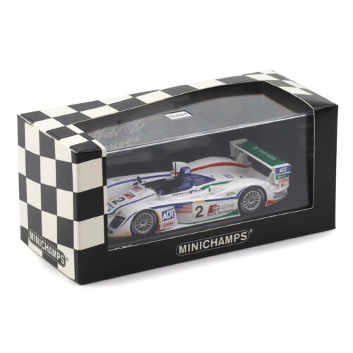 1:43 Minichamps Audi R8 Le Mans 24h 2005 - 3rd Place Biela/Pirro/McNish #2