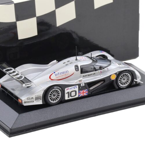 1:43 Minichamps Audi R8C 24h Le Mans 1999 Weaver/Wallace/McCarthy #10