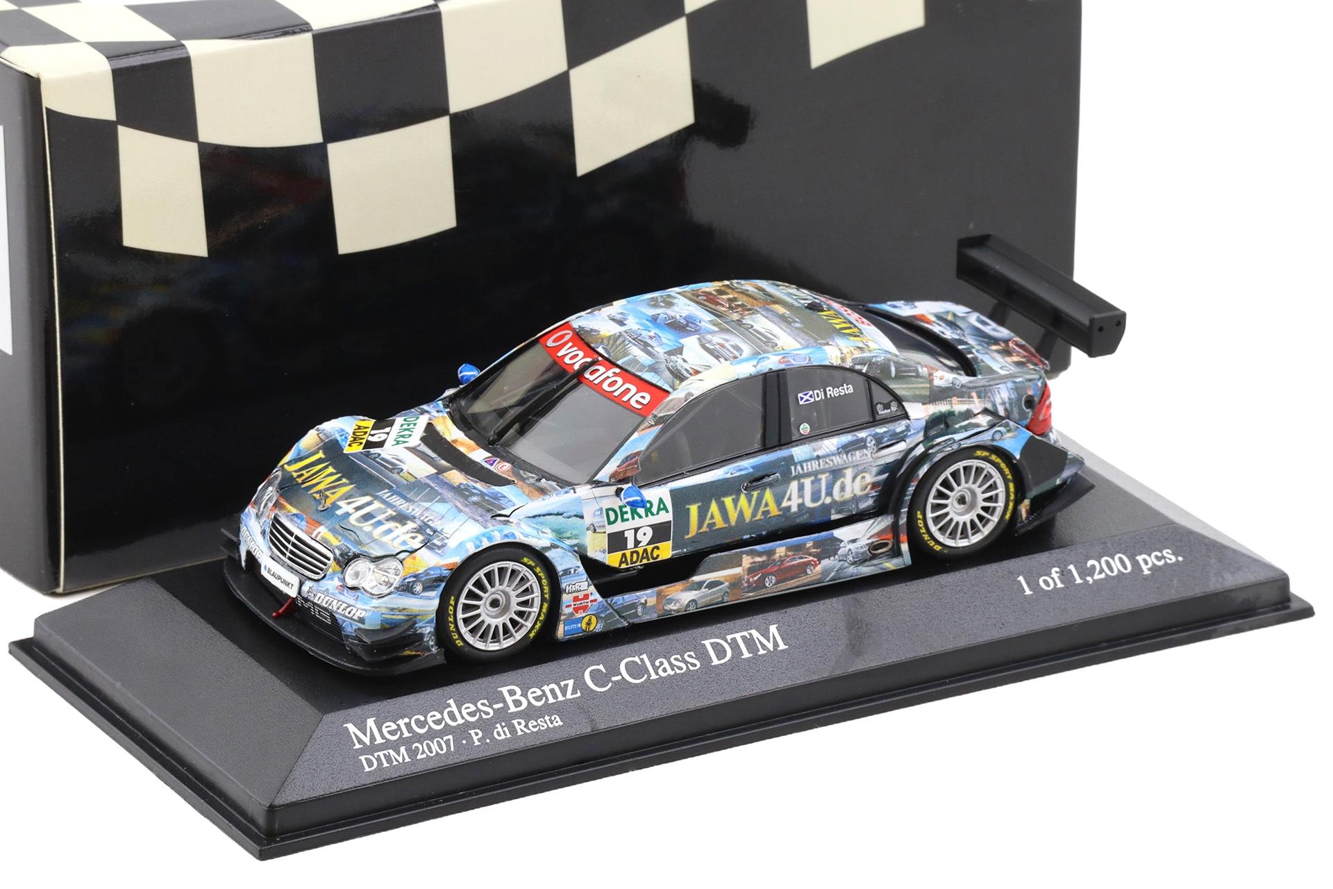 1:43 Minichamps Mercedes C-Class DTM 2007 Team Persson P. di Resta #19