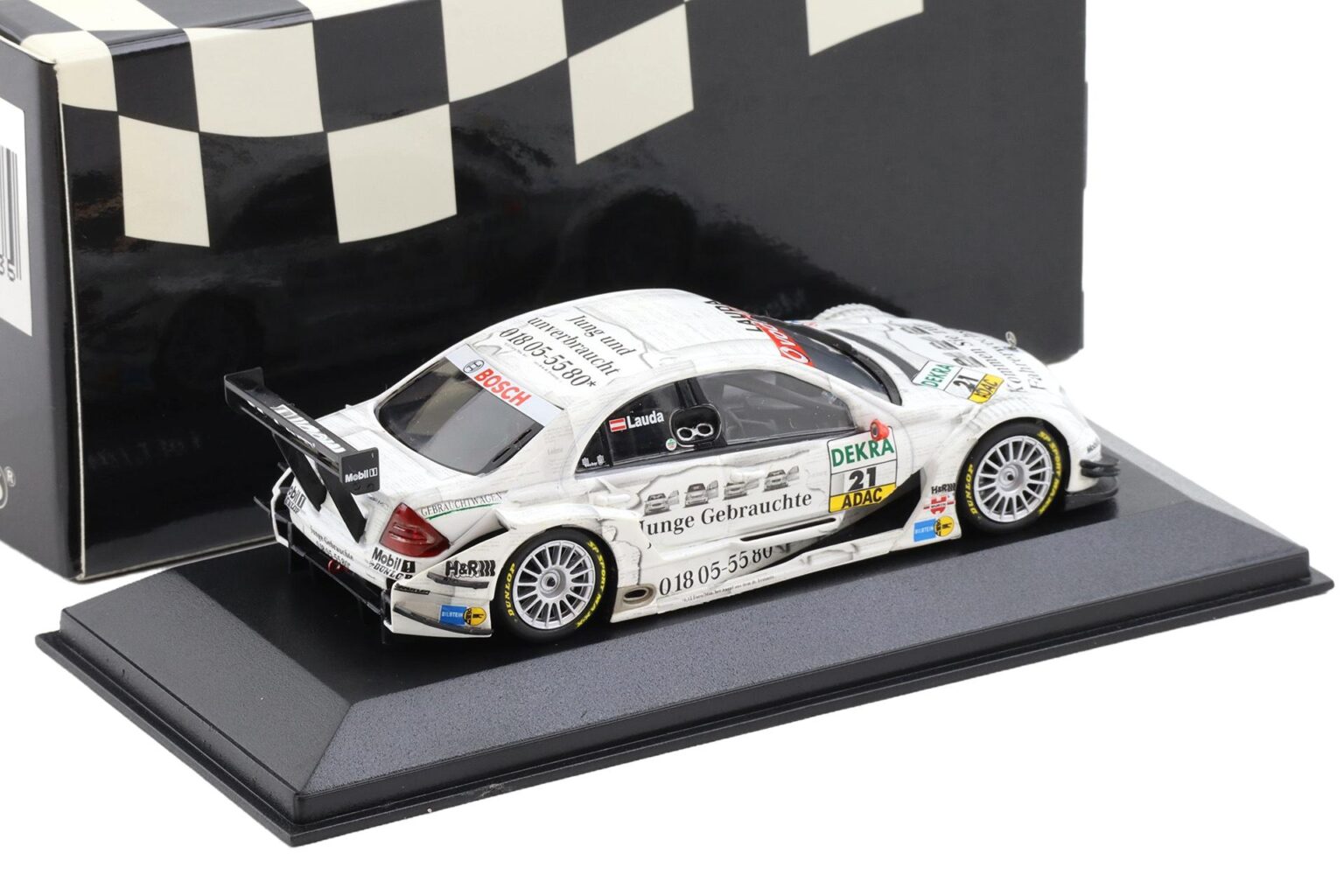 1:43 Minichamps Mercedes C-Class DTM 2006 Persson Motorsport M.Lauda ...