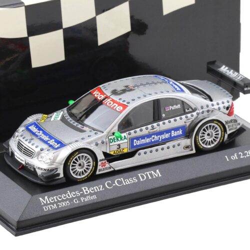 1:43 Minichamps Mercedes C-Class DTM 2005 Team AMG-Mercedes G.Paffett #3