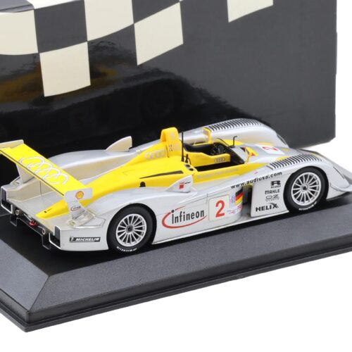 1:43 Minichamps Infineon Audi R8 Sebring 12 hrs. 2002 Winners Capello/Herbert/Pescatori #2