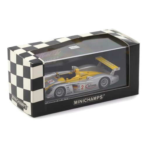 1:43 Minichamps Infineon Audi R8 Sebring 12 hrs. 2002 Winners Capello/Herbert/Pescatori #2