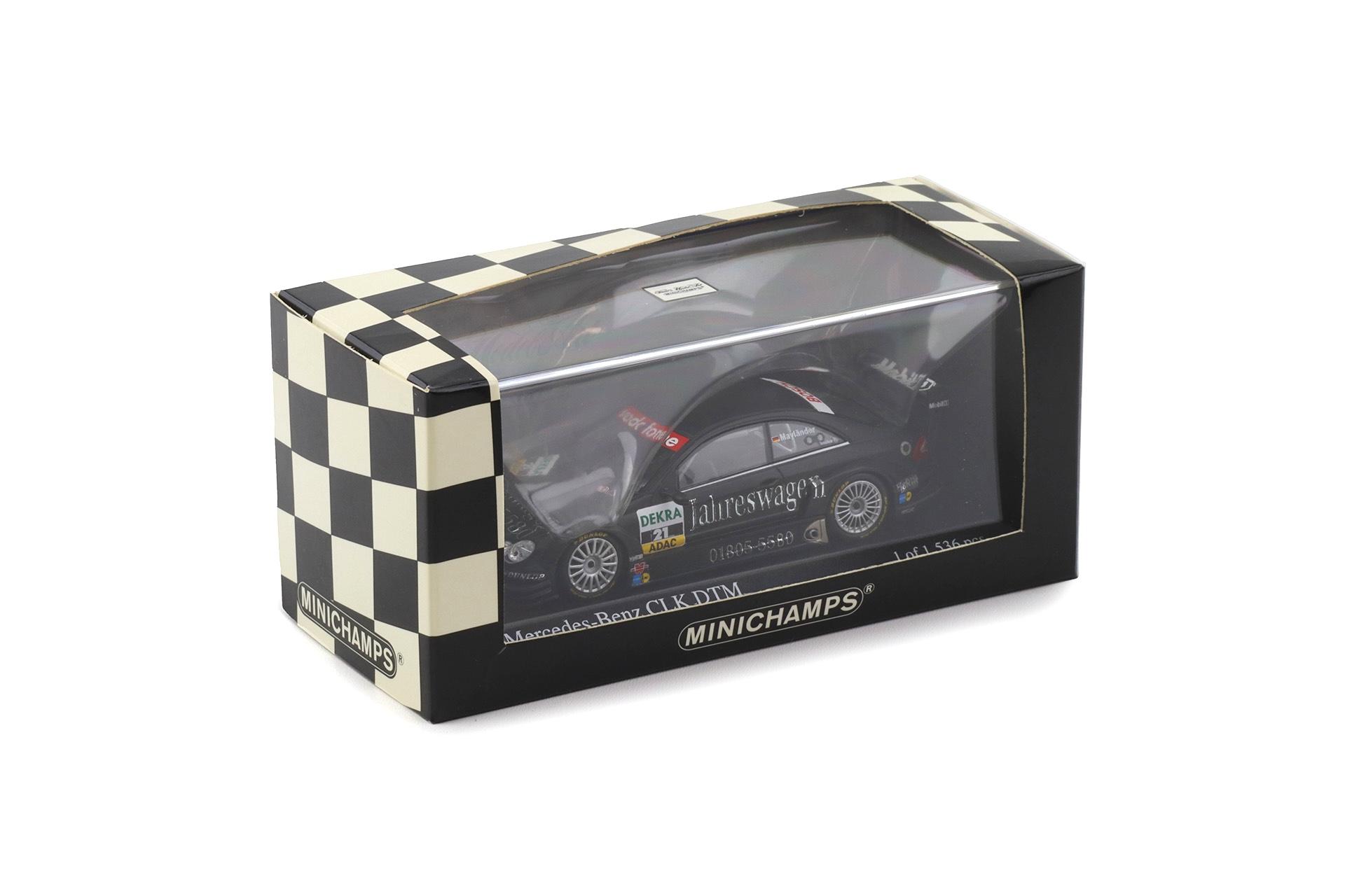 1:43 Minichamps Mercedes CLK DTM 2004 Team Rosberg Bernd Mayländer #21