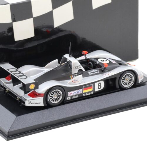 1:43 Minichamps Audi R8R 24h Le Mans 1999 Biela/Pirro/Theys #8