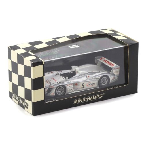 1:43 Minichamps Audi R8 Le Mans 24h 2003 Ara/Magnussen/Werner #5