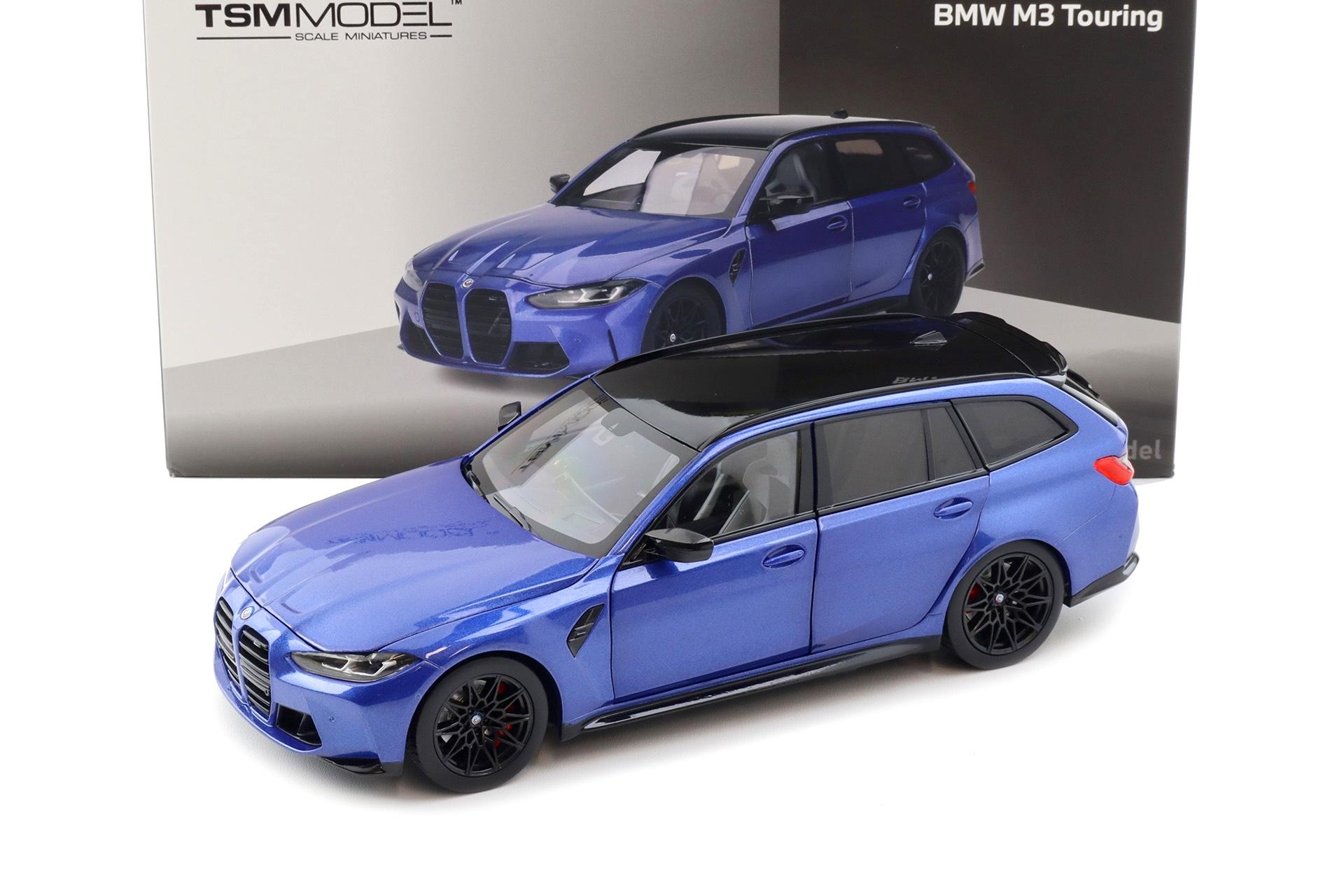 1:18 TSM Model BMW M3 Touring G81 Portimao blue metallic 2023