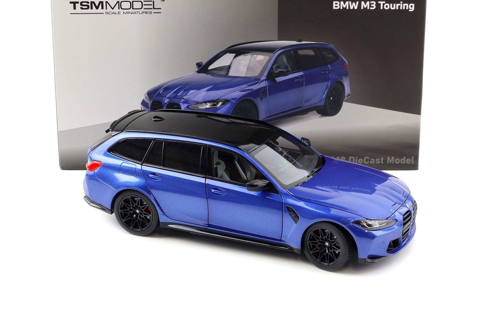 1:18 TSM Model BMW M3 Touring G81 Portimao blue metallic 2023