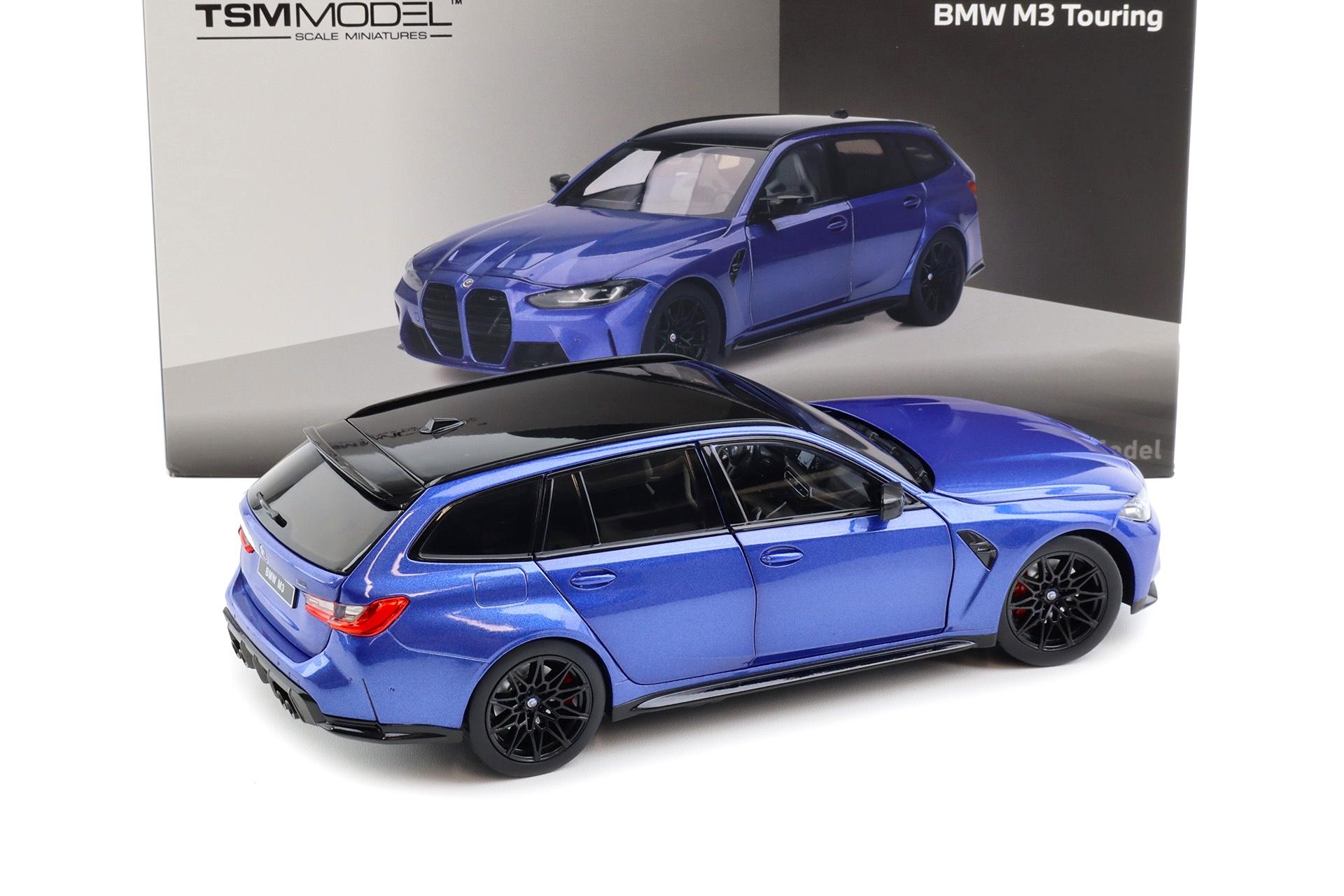 1:18 TSM Model BMW M3 Touring G81 Portimao blue metallic 2023
