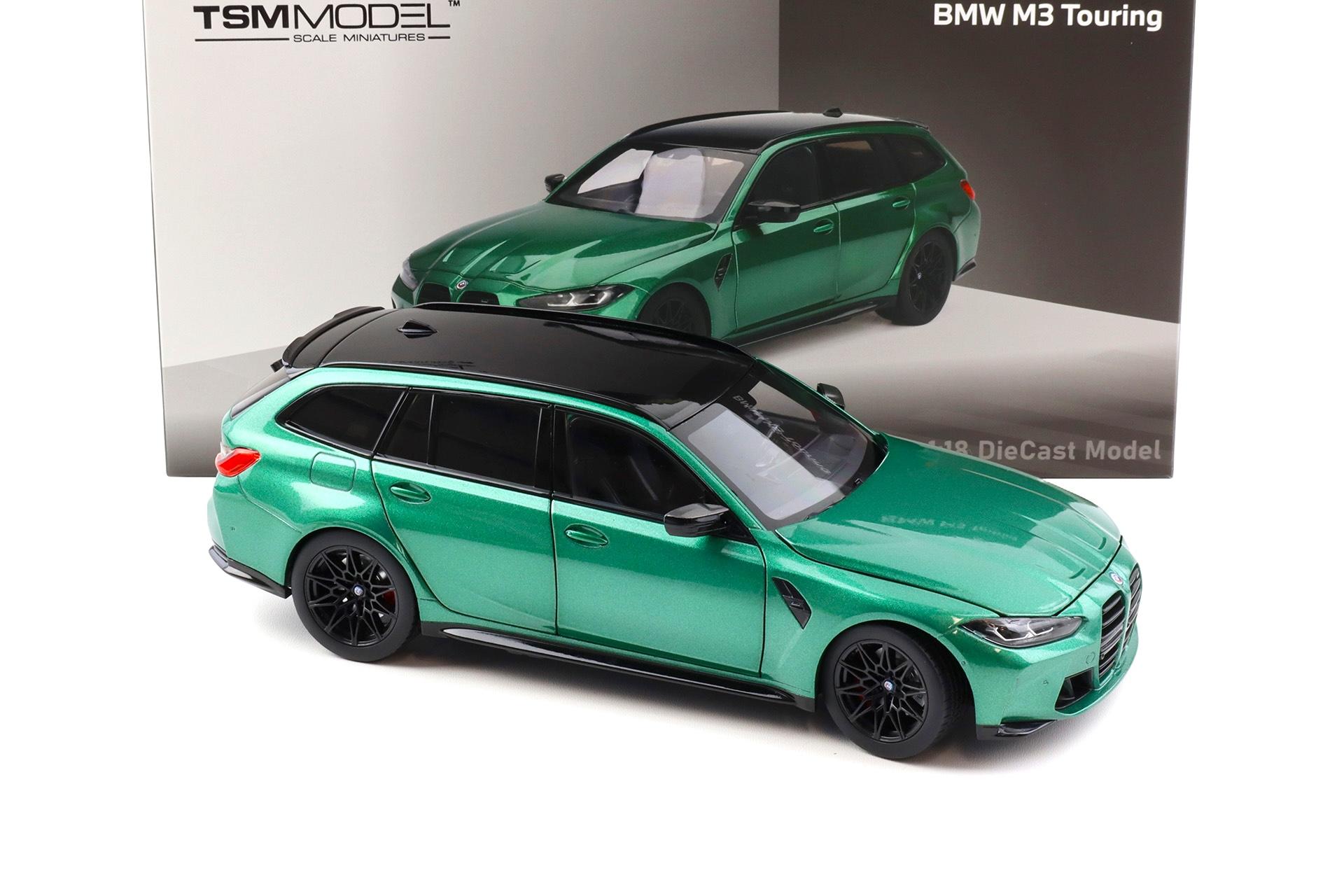 1:18 TSM Model BMW M3 Touring G81 Isle of Man green metallic 2023