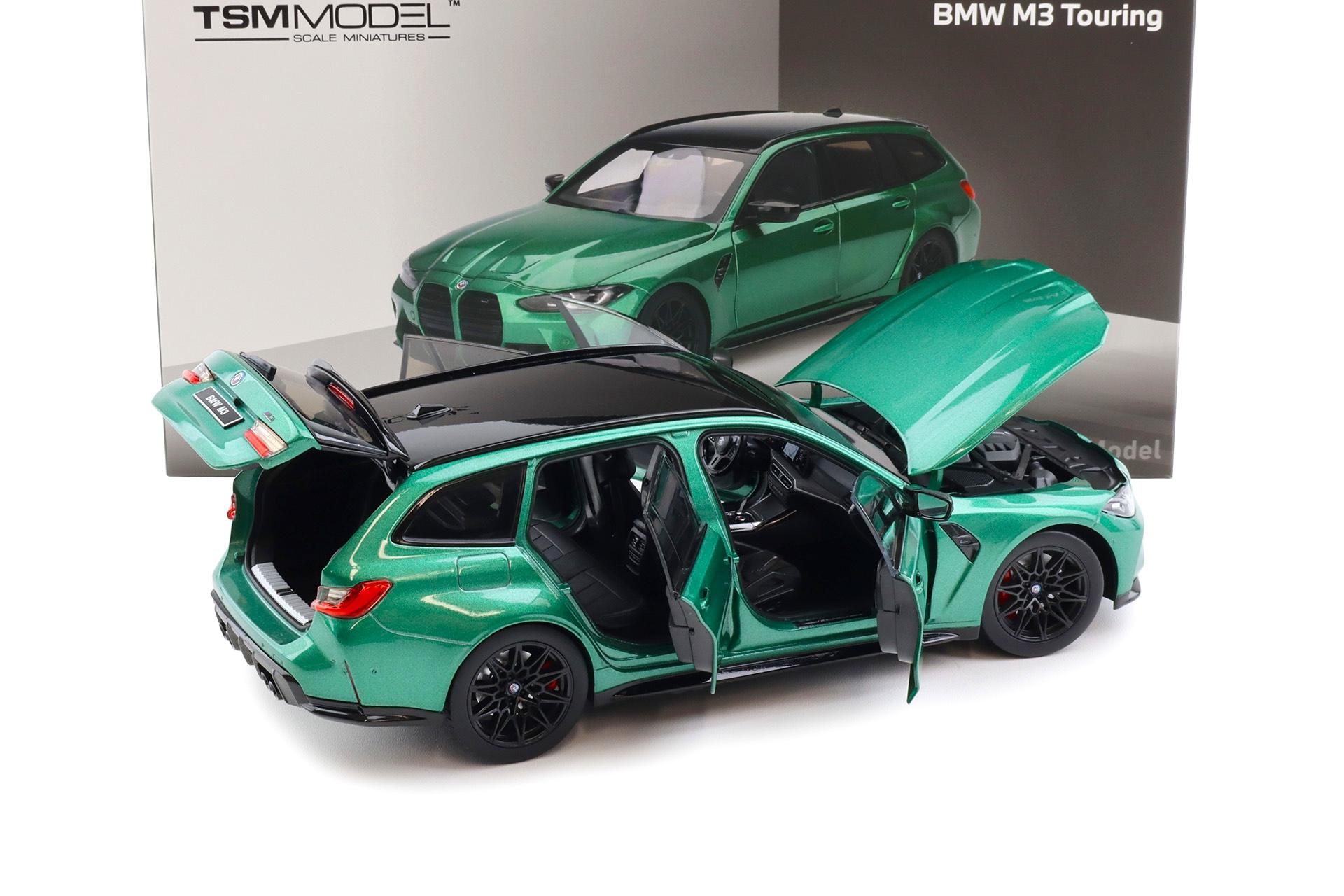 1:18 TSM Model BMW M3 Touring G81 Isle of Man green metallic 2023