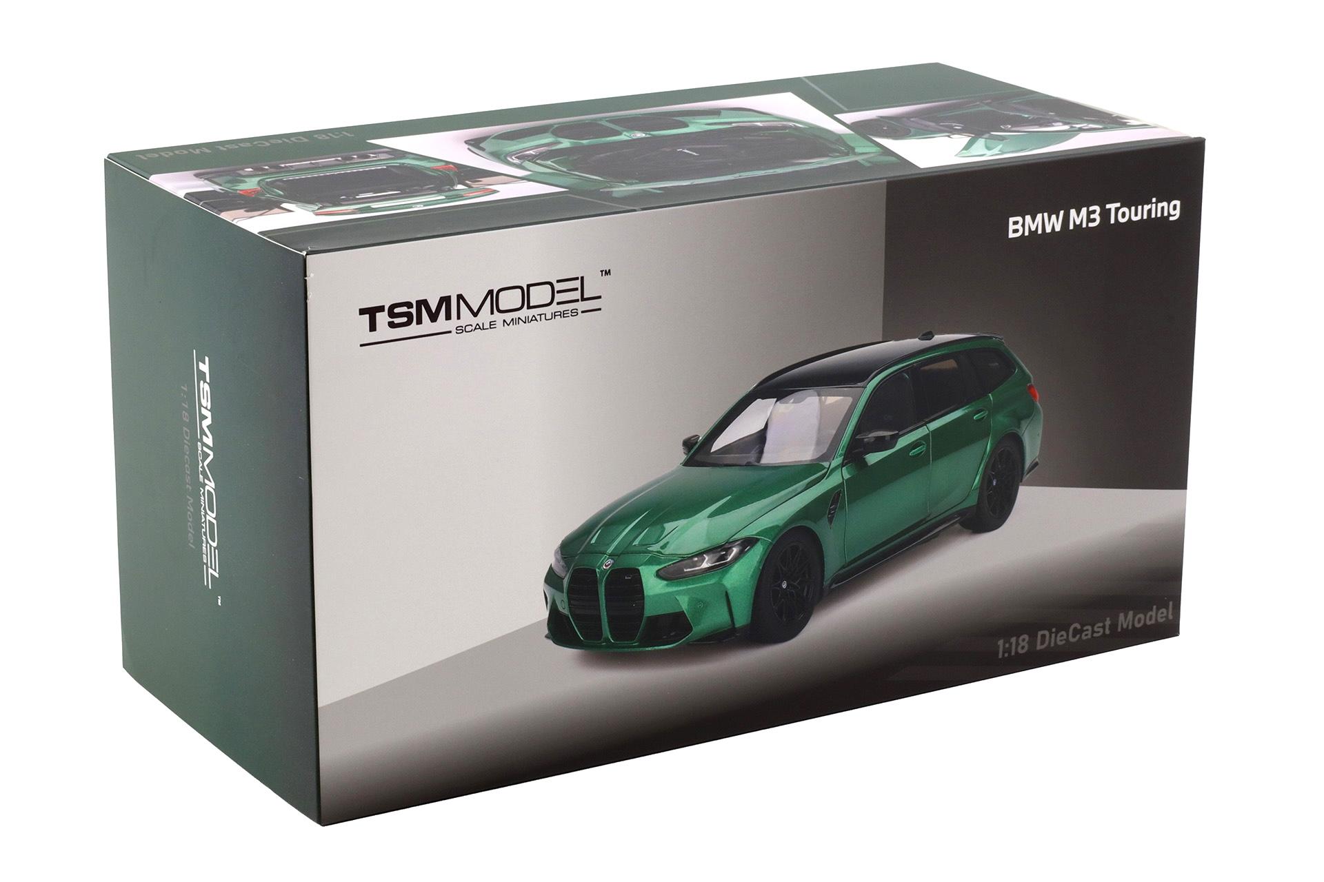 1:18 TSM Model BMW M3 Touring G81 Isle of Man green metallic 2023