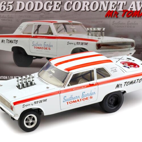 1:18 ACME 1965 Dodge Coronet AWB 426 Hemi Mr. Tomato white/ red