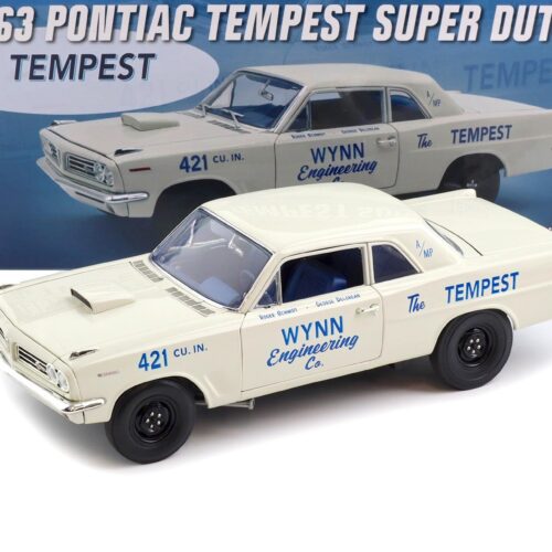 1:18 ACME 1963 Pontiac Tempest Super Duty Wynn Engineering The Tempest white
