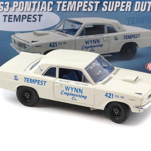1:18 ACME 1963 Pontiac Tempest Super Duty Wynn Engineering The Tempest white