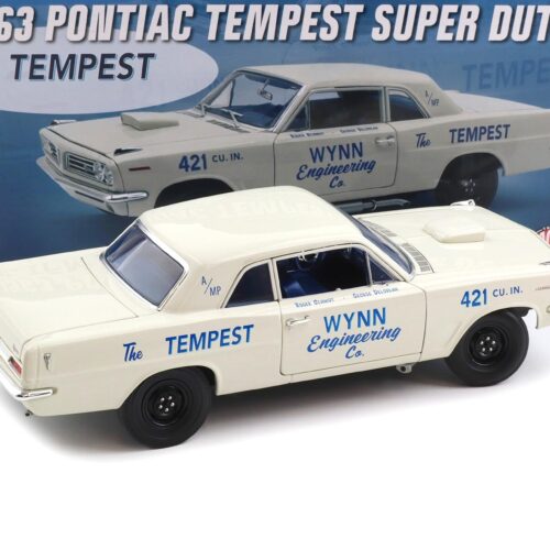 1:18 ACME 1963 Pontiac Tempest Super Duty Wynn Engineering The Tempest white