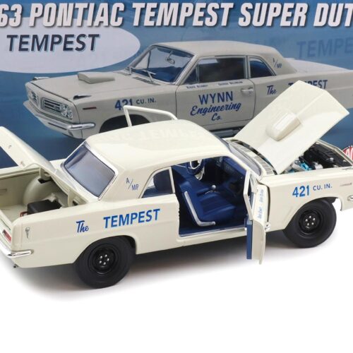 1:18 ACME 1963 Pontiac Tempest Super Duty Wynn Engineering The Tempest white