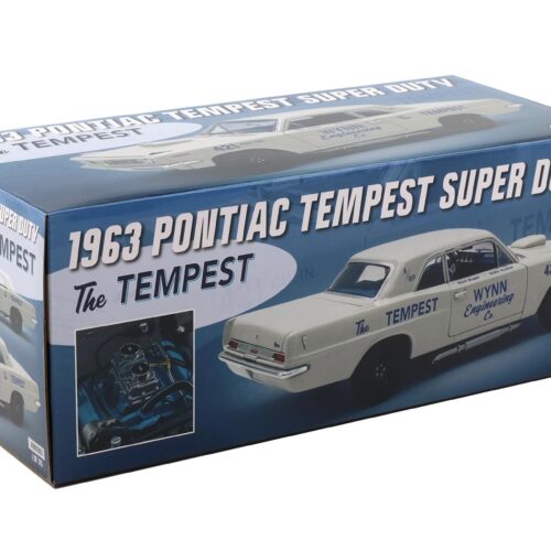 1:18 ACME 1963 Pontiac Tempest Super Duty Wynn Engineering The Tempest white