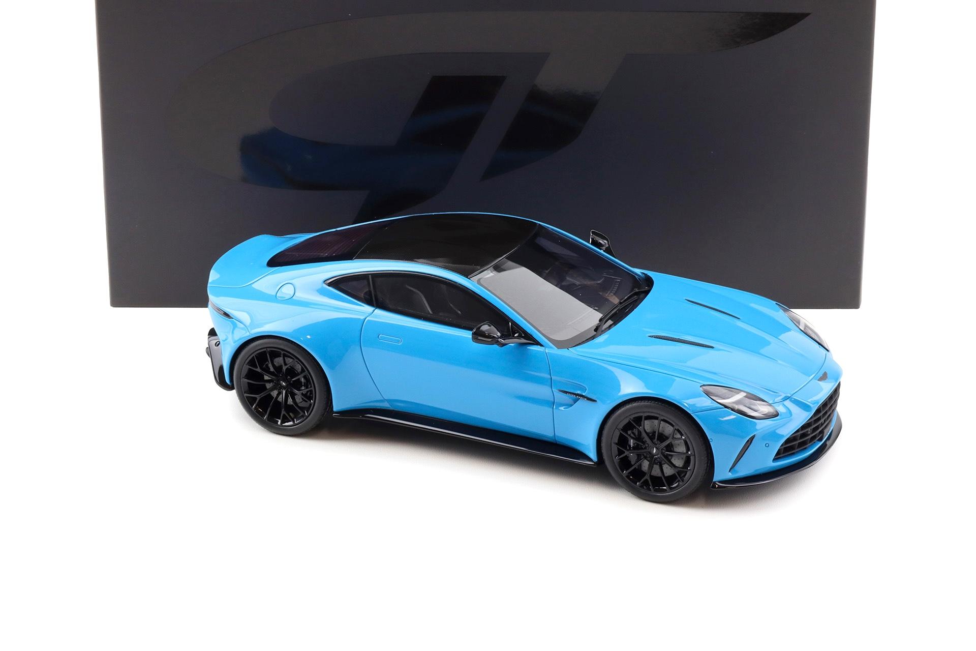 1:18 GT Spirit GT1008 Aston Martin Vantage 2024 Elwood blue metallic