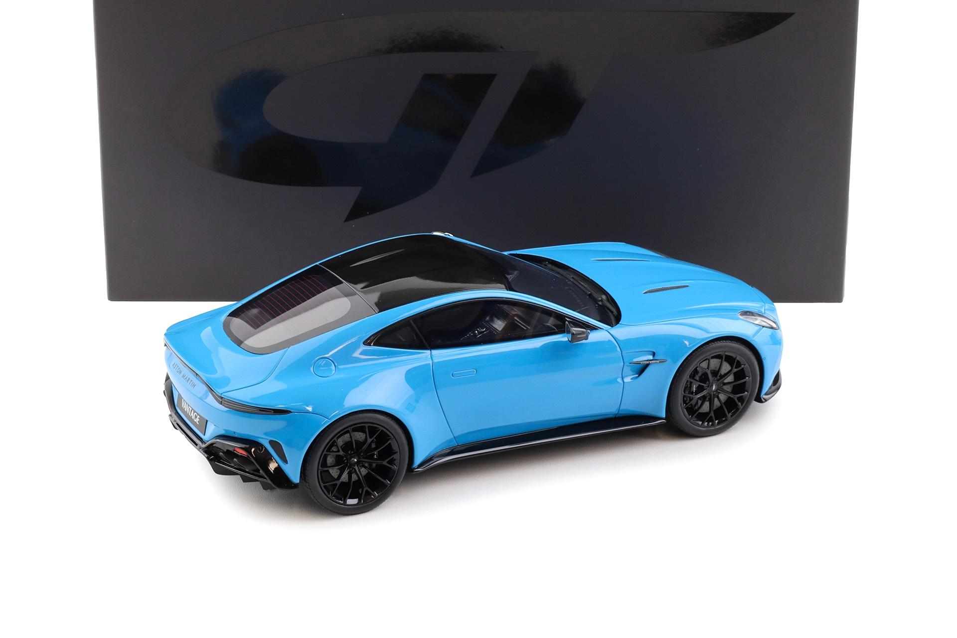 1:18 GT Spirit GT1008 Aston Martin Vantage 2024 Elwood blue metallic