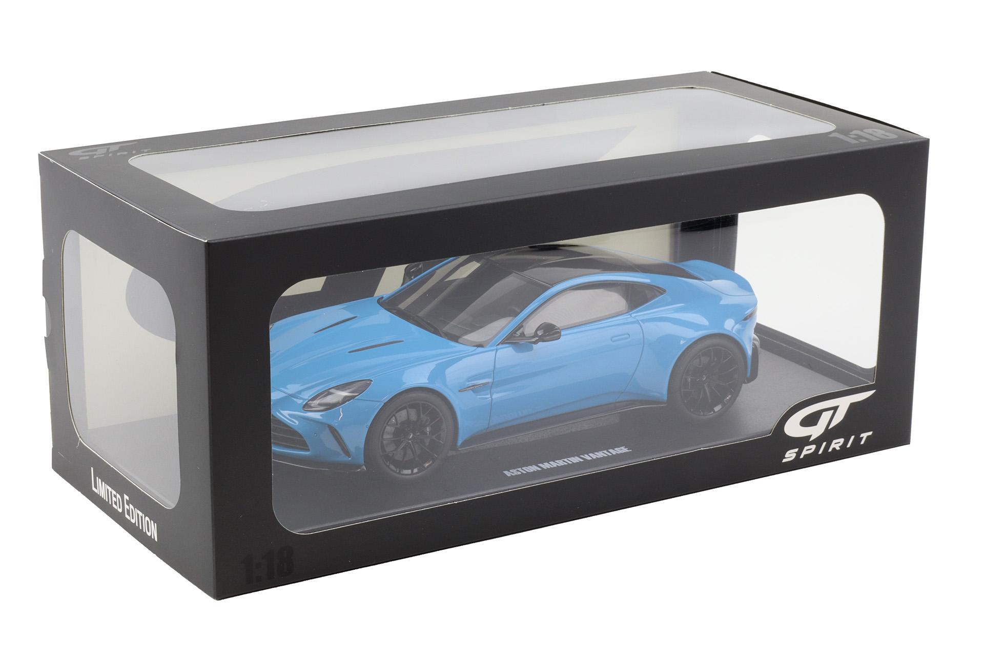 1:18 GT Spirit GT1008 Aston Martin Vantage 2024 Elwood blue metallic