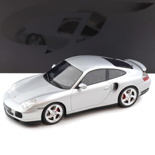 1:18 GT Spirit GT567 Porsche 911 996 Turbo Coupe 2001 Polar silver metallic