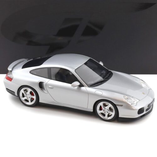 1:18 GT Spirit GT567 Porsche 911 996 Turbo Coupe 2001 Polar silver metallic