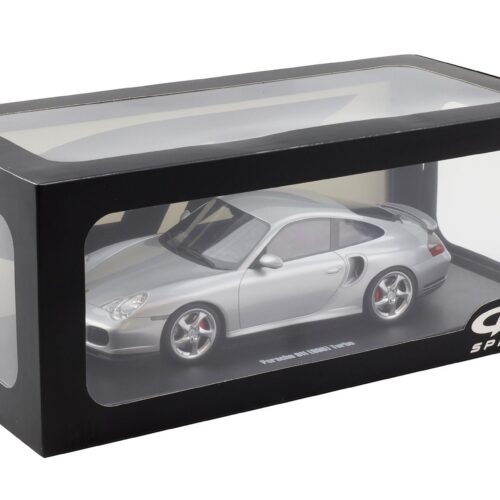 1:18 GT Spirit GT567 Porsche 911 996 Turbo Coupe 2001 Polar silver metallic