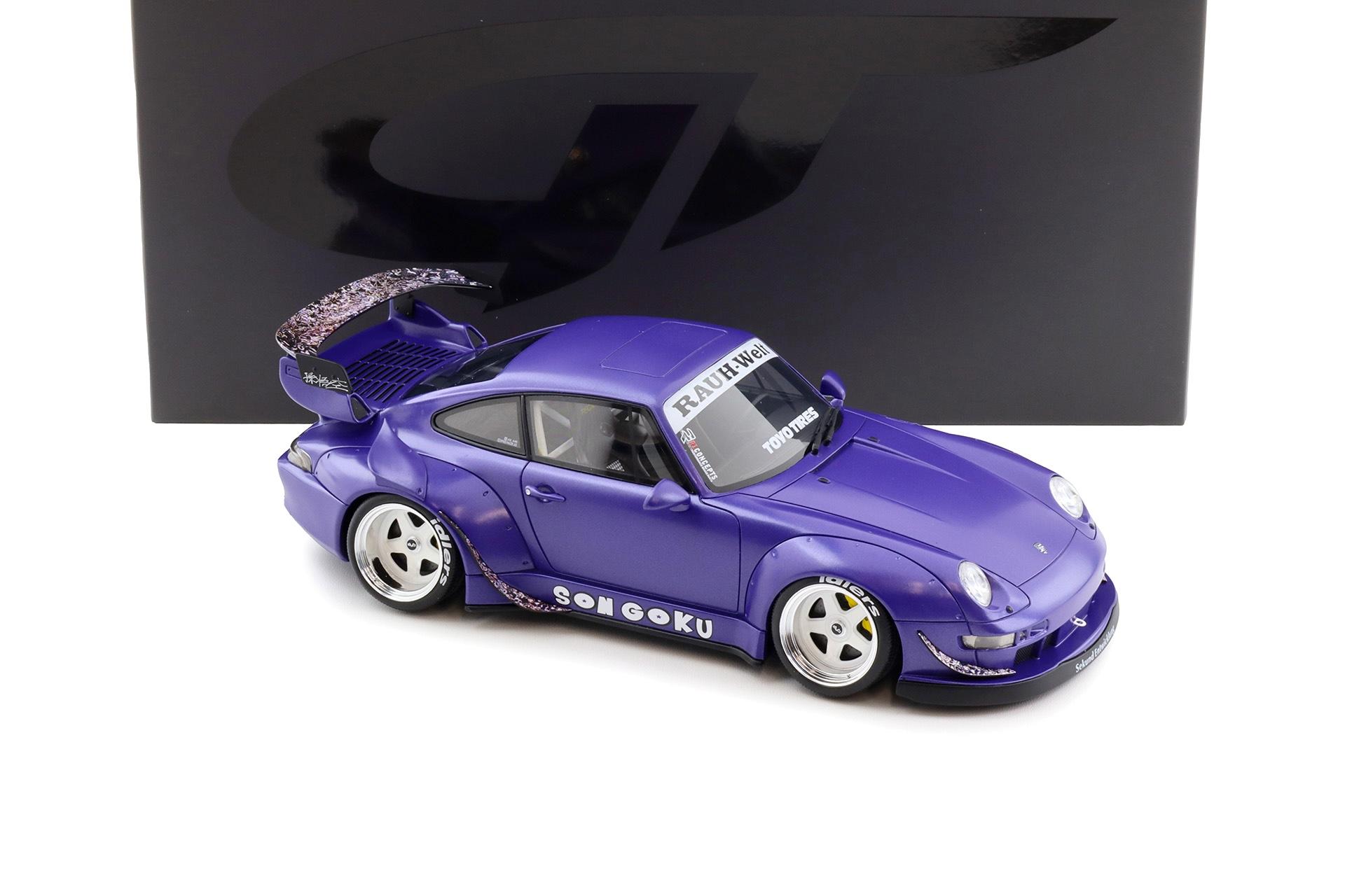 1:18 GT Spirit GT571 Porsche 911 993 RWB RAUH-Welt Son Goku 2024 purple