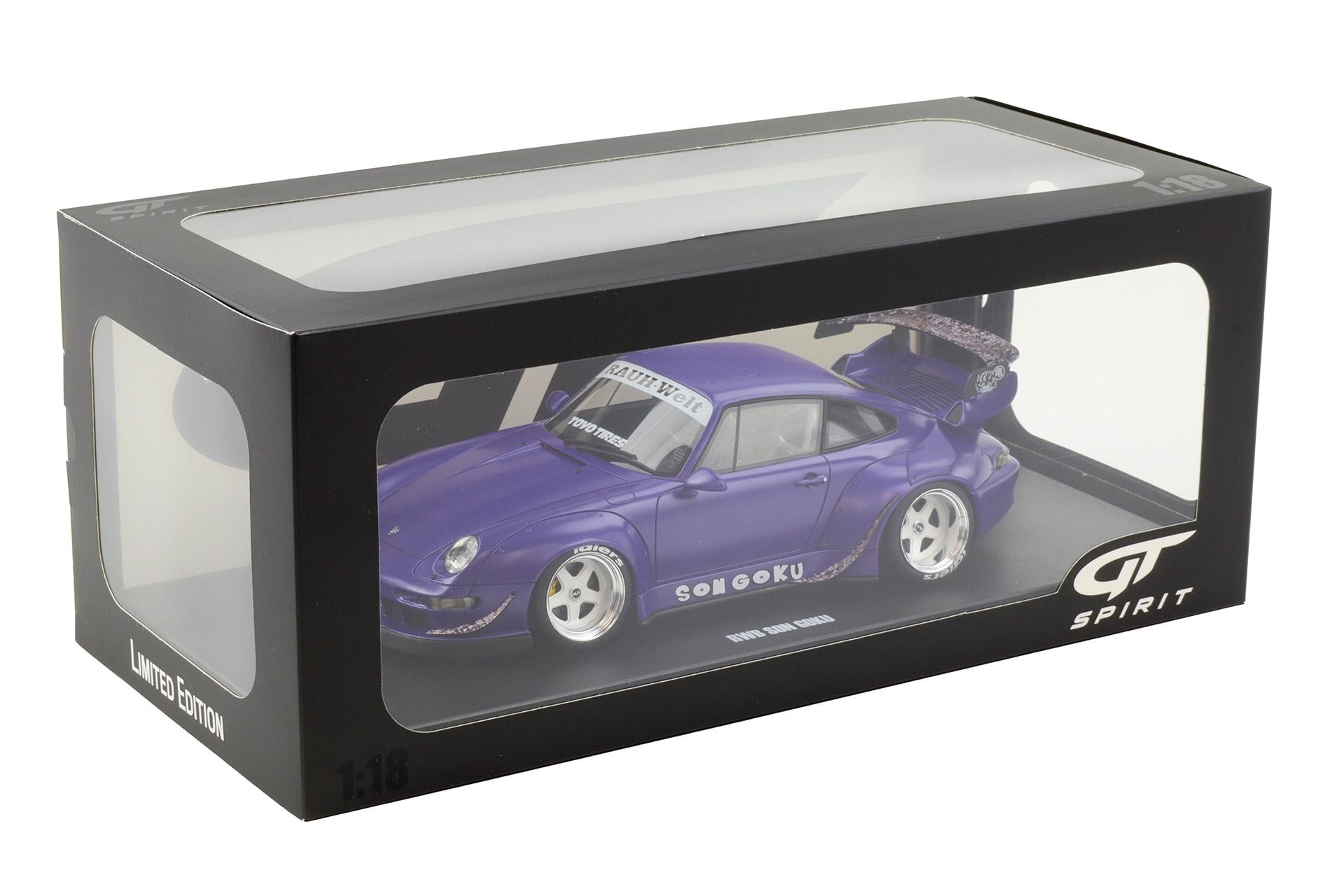 1:18 GT Spirit GT571 Porsche 911 993 RWB RAUH-Welt Son Goku 2024 purple