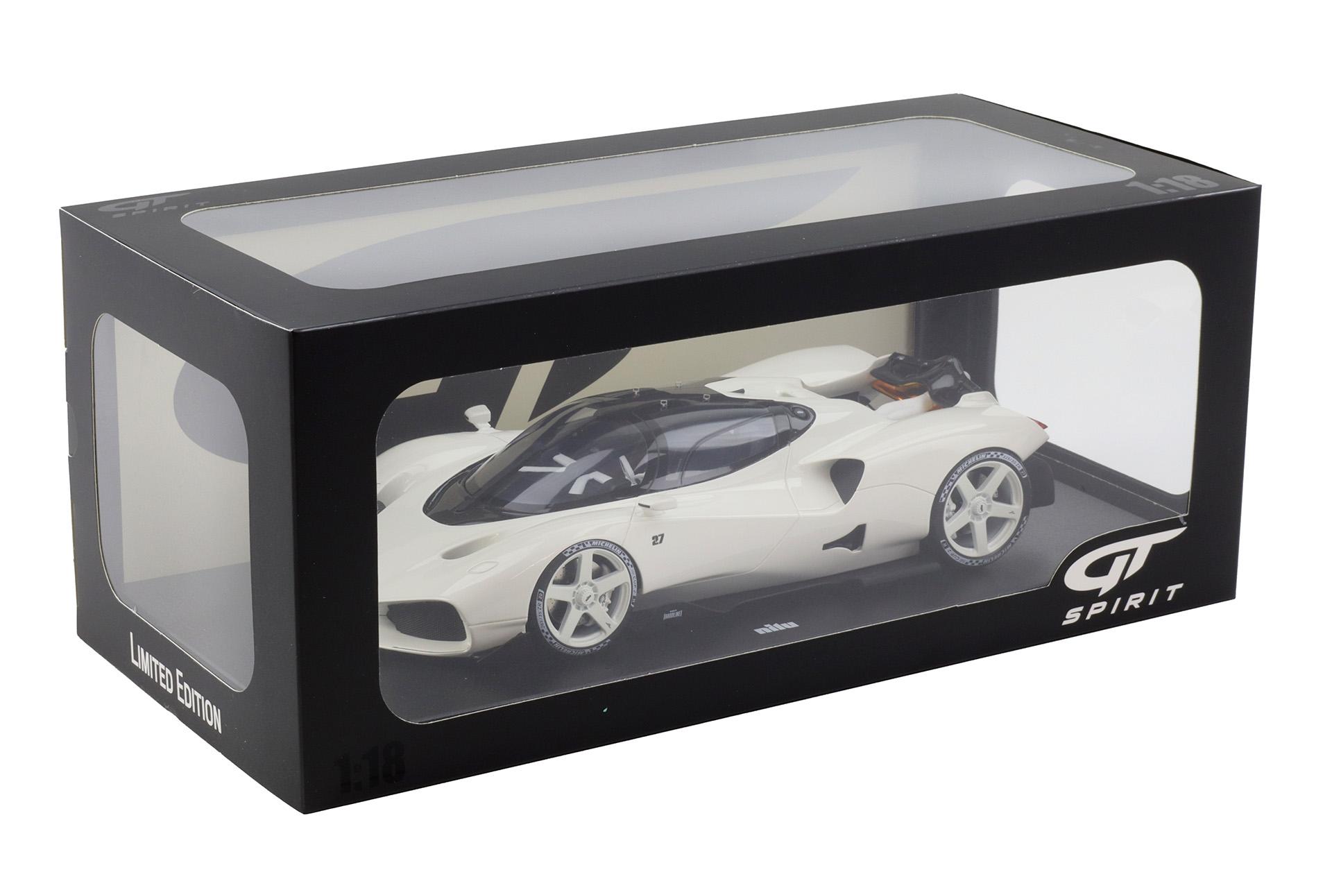 1:18 GT Spirit GT578 Resin Nilu 27 V12 6.5l Super white 2025