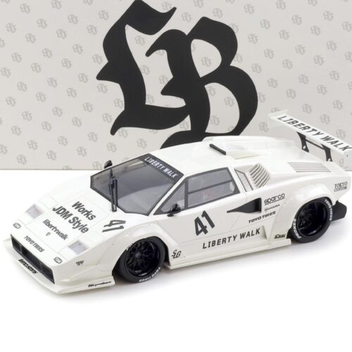 1:18 GT Spirit Z356-WH Lamborghini Countach LB-WORKS Liberty Walk 2023 white