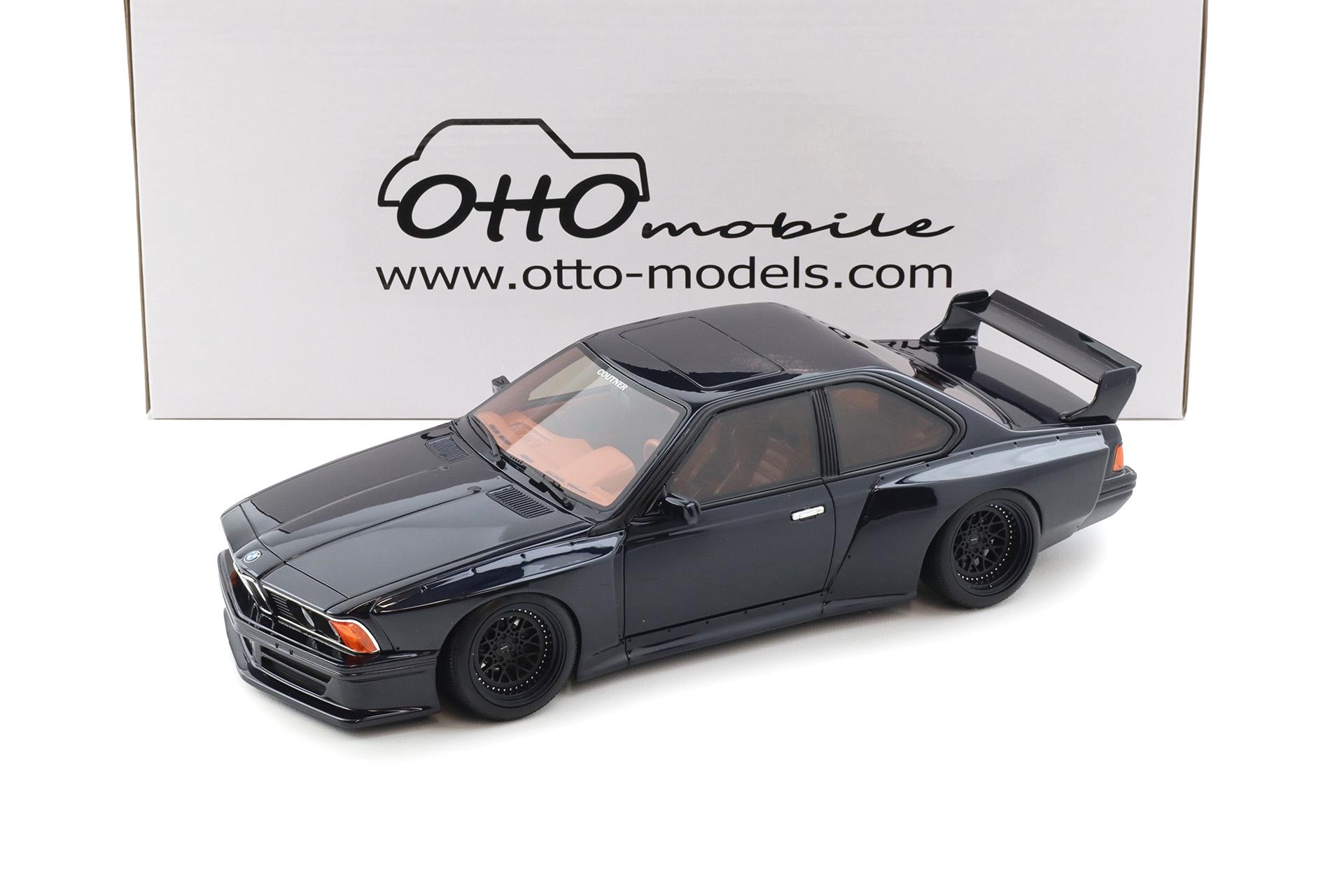 1:18 OTTO mobile OT1184 BMW 635 CSi E24 Widebody by Coutner deep blue 2021