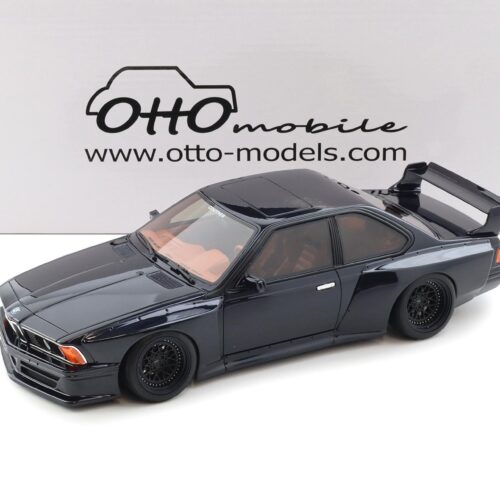 1:18 OTTO mobile OT1184 BMW 635 CSi E24 Widebody by Coutner deep blue 2021