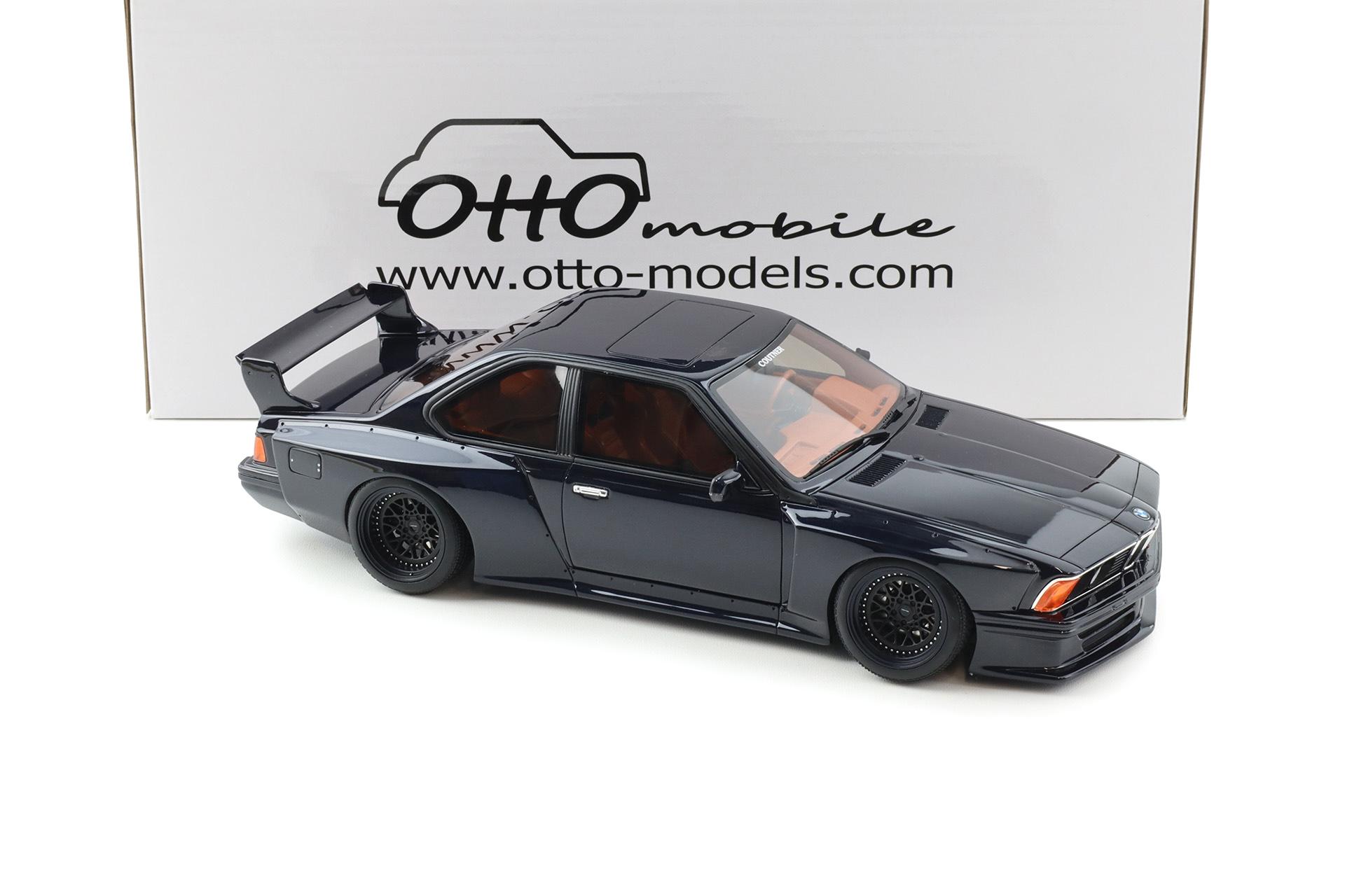 1:18 OTTO mobile OT1184 BMW 635 CSi E24 Widebody by Coutner deep blue 2021