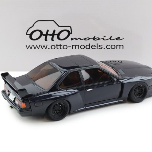 1:18 OTTO mobile OT1184 BMW 635 CSi E24 Widebody by Coutner deep blue 2021