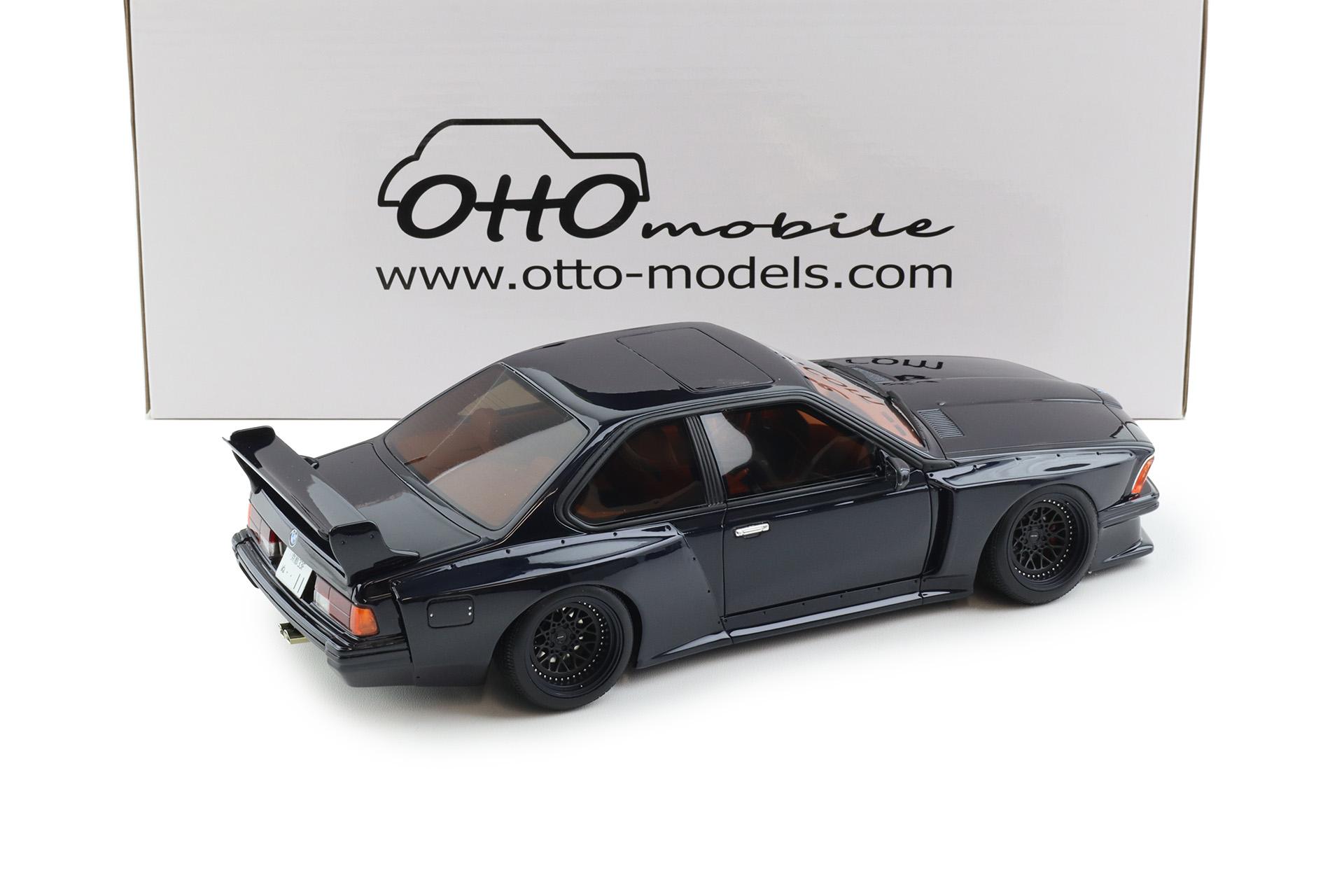 1:18 OTTO mobile OT1184 BMW 635 CSi E24 Widebody by Coutner deep blue 2021
