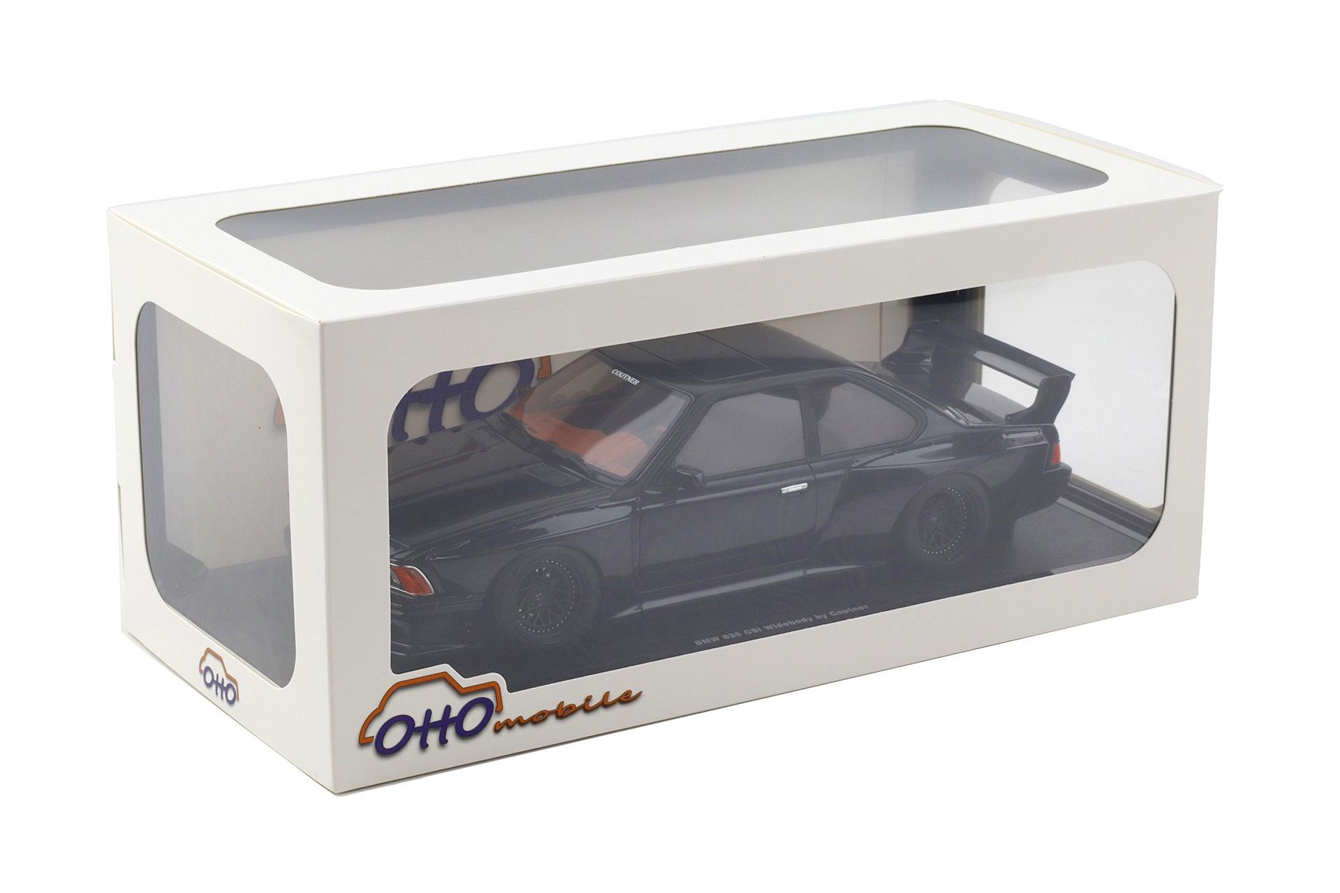 1:18 OTTO mobile OT1184 BMW 635 CSi E24 Widebody by Coutner deep blue 2021
