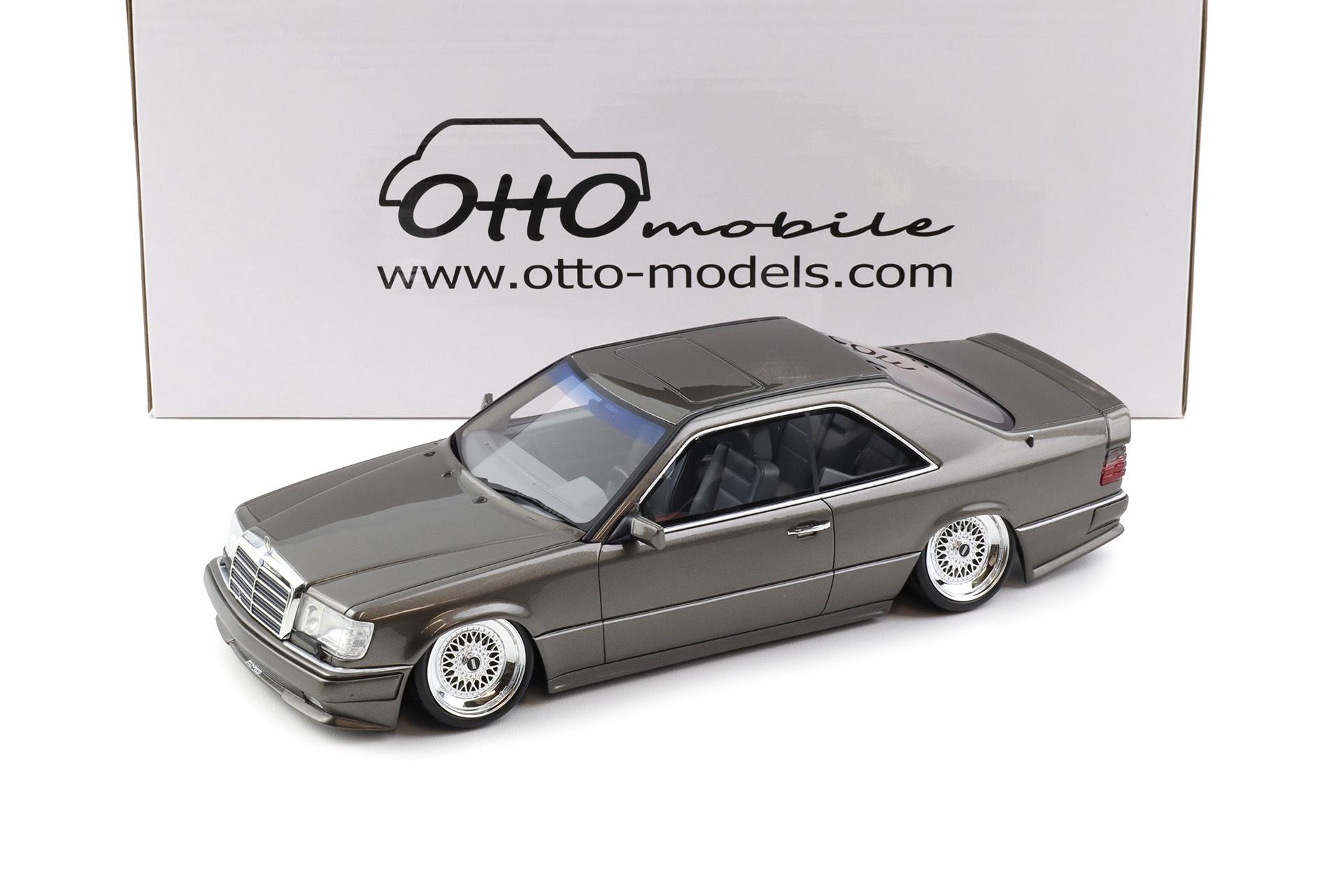 1:18 OTTO mobile OT1241 Mercedes C124 AMG STANCE Anthracite grey 2022