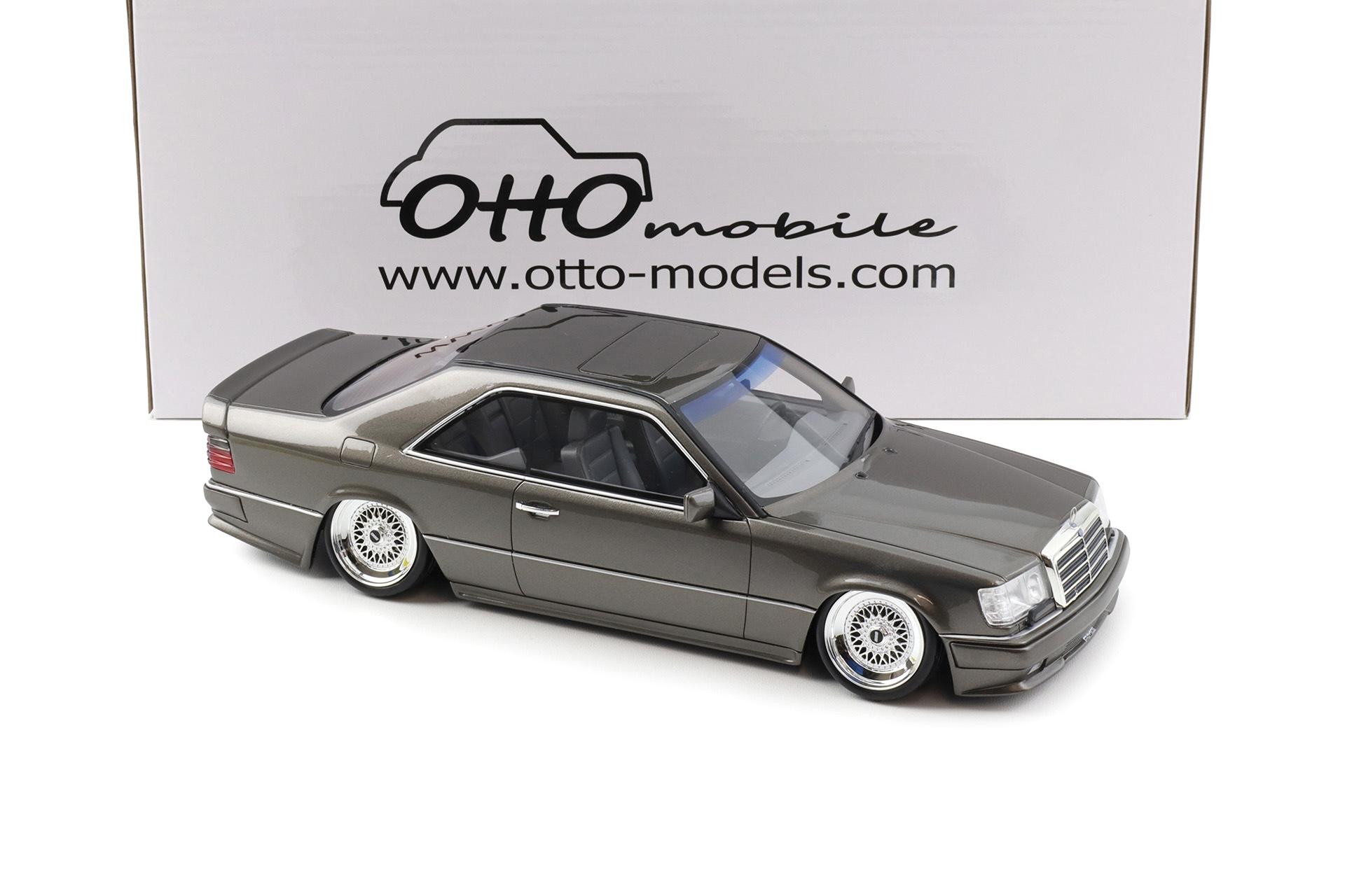 1:18 OTTO mobile OT1241 Mercedes C124 AMG STANCE Anthracite grey 2022
