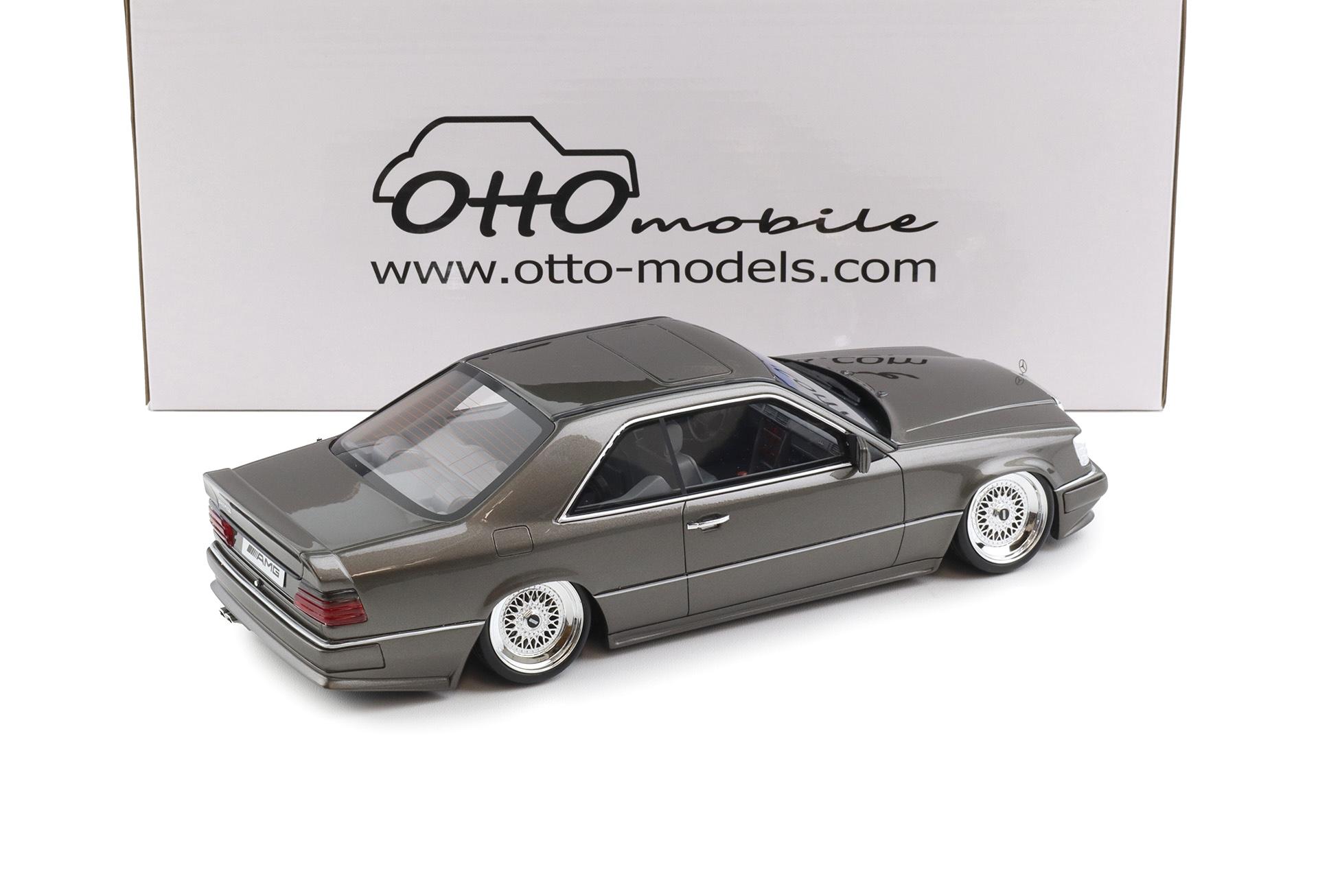 1:18 OTTO mobile OT1241 Mercedes C124 AMG STANCE Anthracite grey 2022