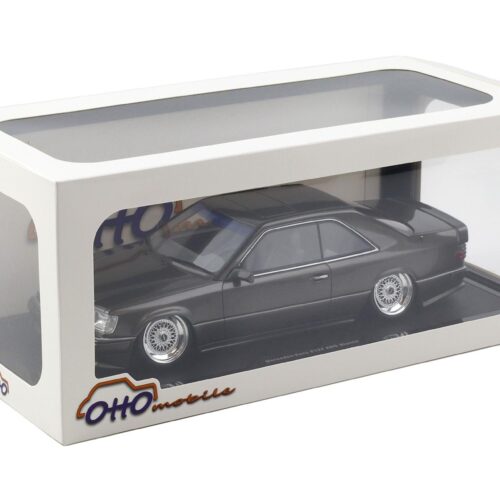 1:18 OTTO mobile OT1241 Mercedes C124 AMG STANCE Anthracite grey 2022