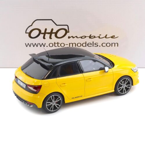 1:18 OTTO mobile OT1246 Audi S1 Sportback 2015 Vegas yellow